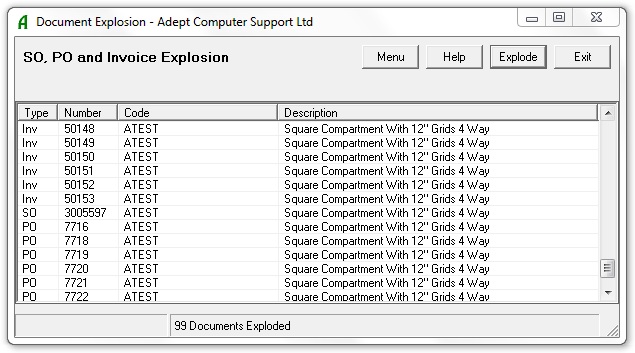 Document Explosion